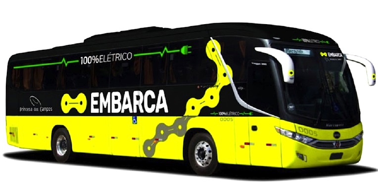 Embarca apresenta primeiro ônibus rodoviário brasileiro 100% elétrico
