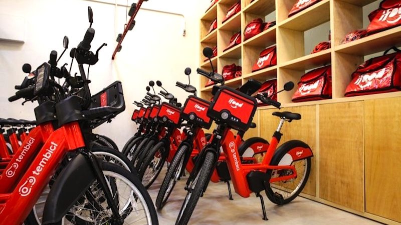 Aluguel de bikes elétricas a entregadores do iFood será levado para mais 4 capitais