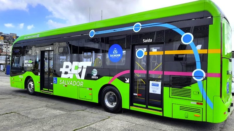 Eletra apresenta em Salvador (BA) o primeiro ônibus elétrico 100% brasileiro